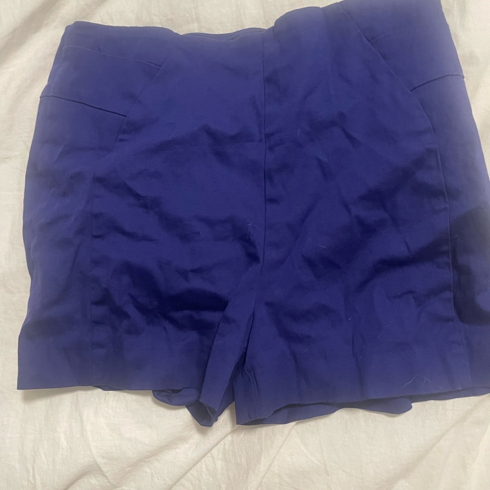 Bebe women's blue shorts